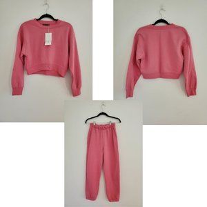New ZARA Jogger Set Pink